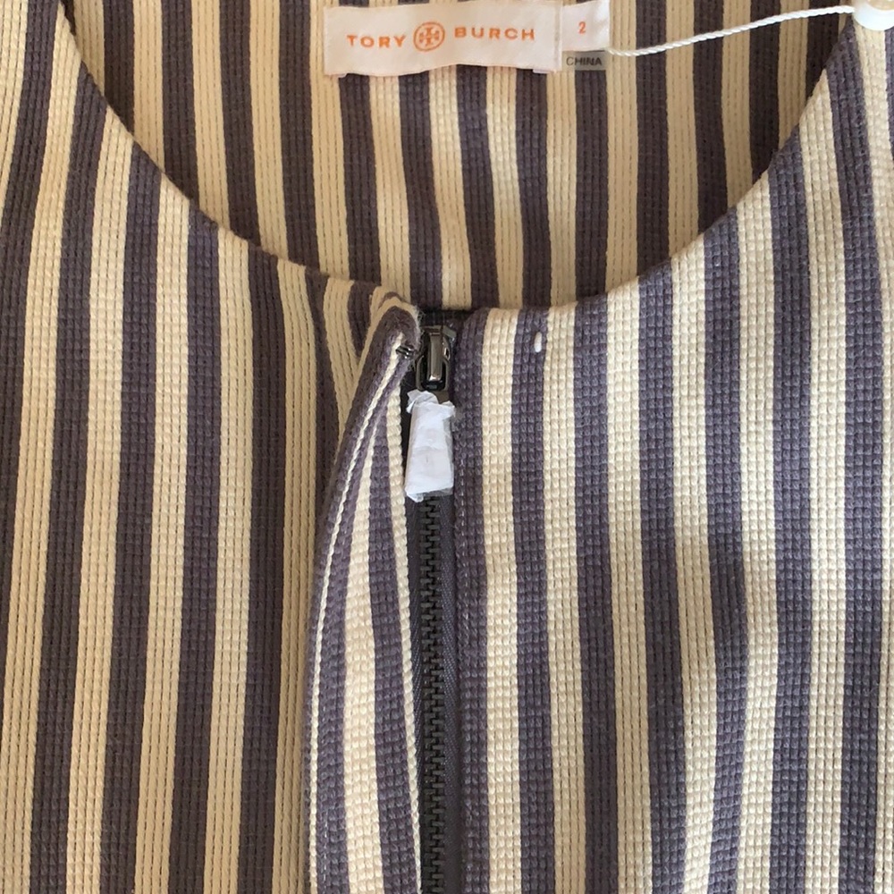 Tory Burch Rene Striped Jacket - Picture 7 of 11